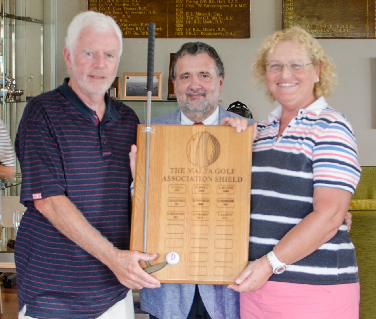 CRANLEY AND WOODWARD WIN THE MGA SHIELD 2017